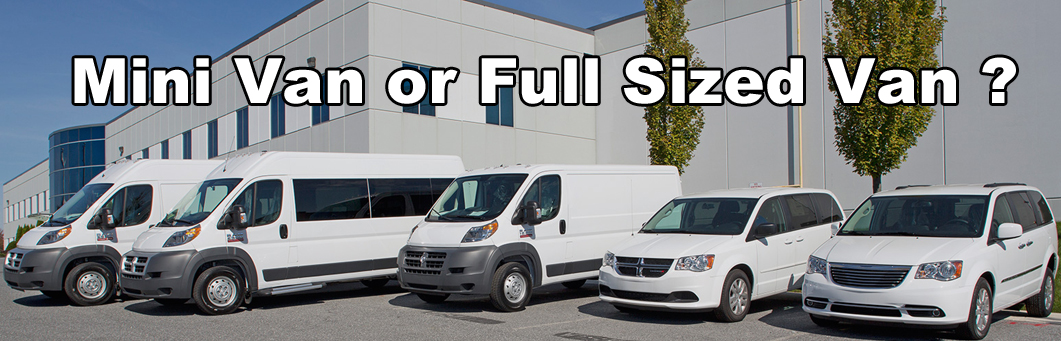 Full size van sales comparison